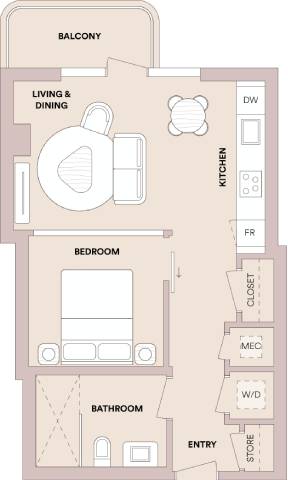 BR floor plan