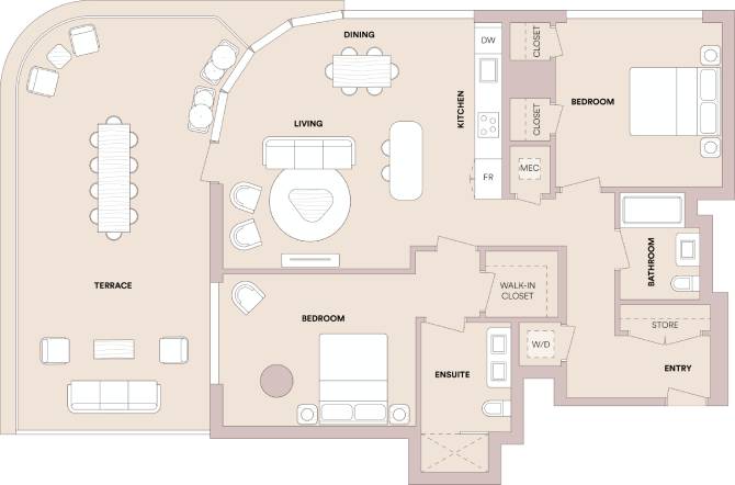 CD floor plan