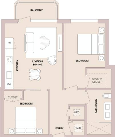 AT floor plan