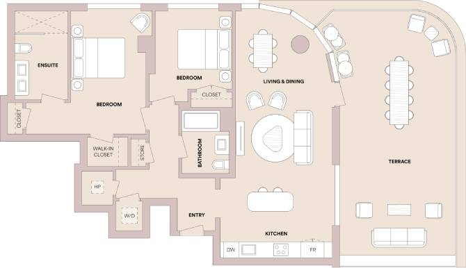 CG floor plan