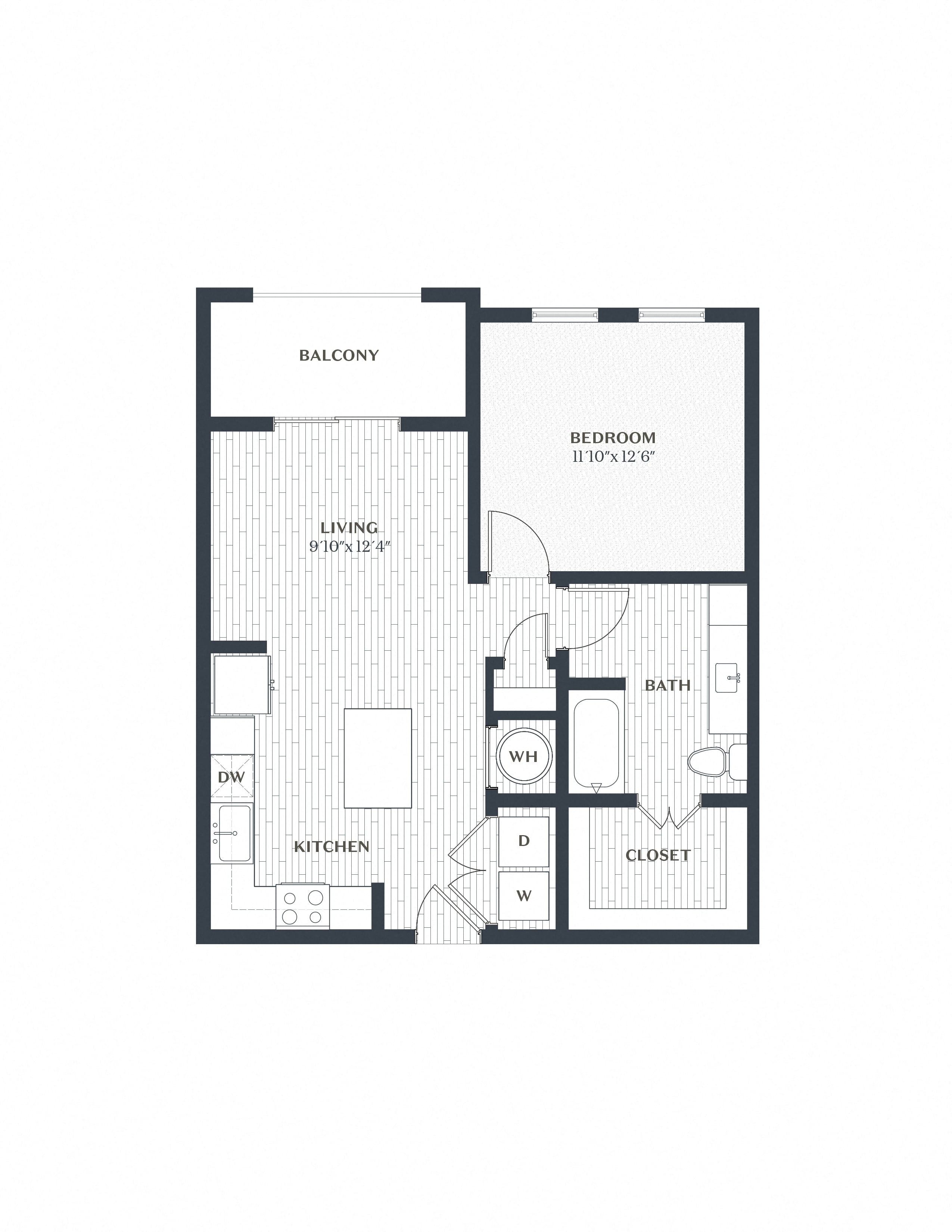 A2 floor plan