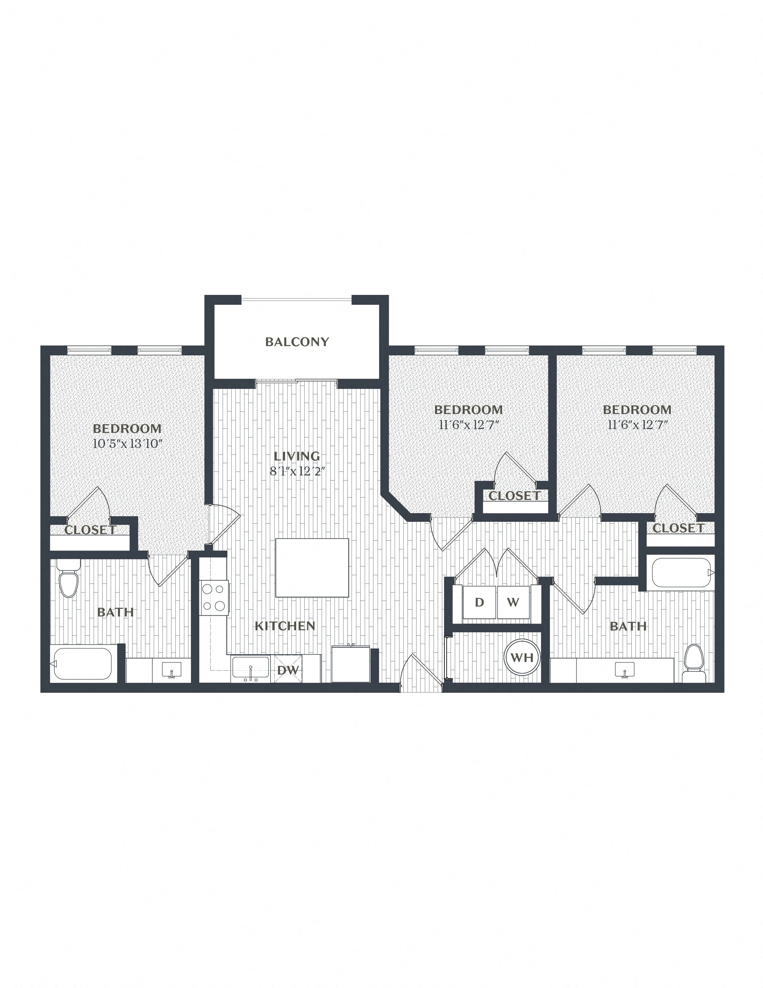 C1.A floor plan