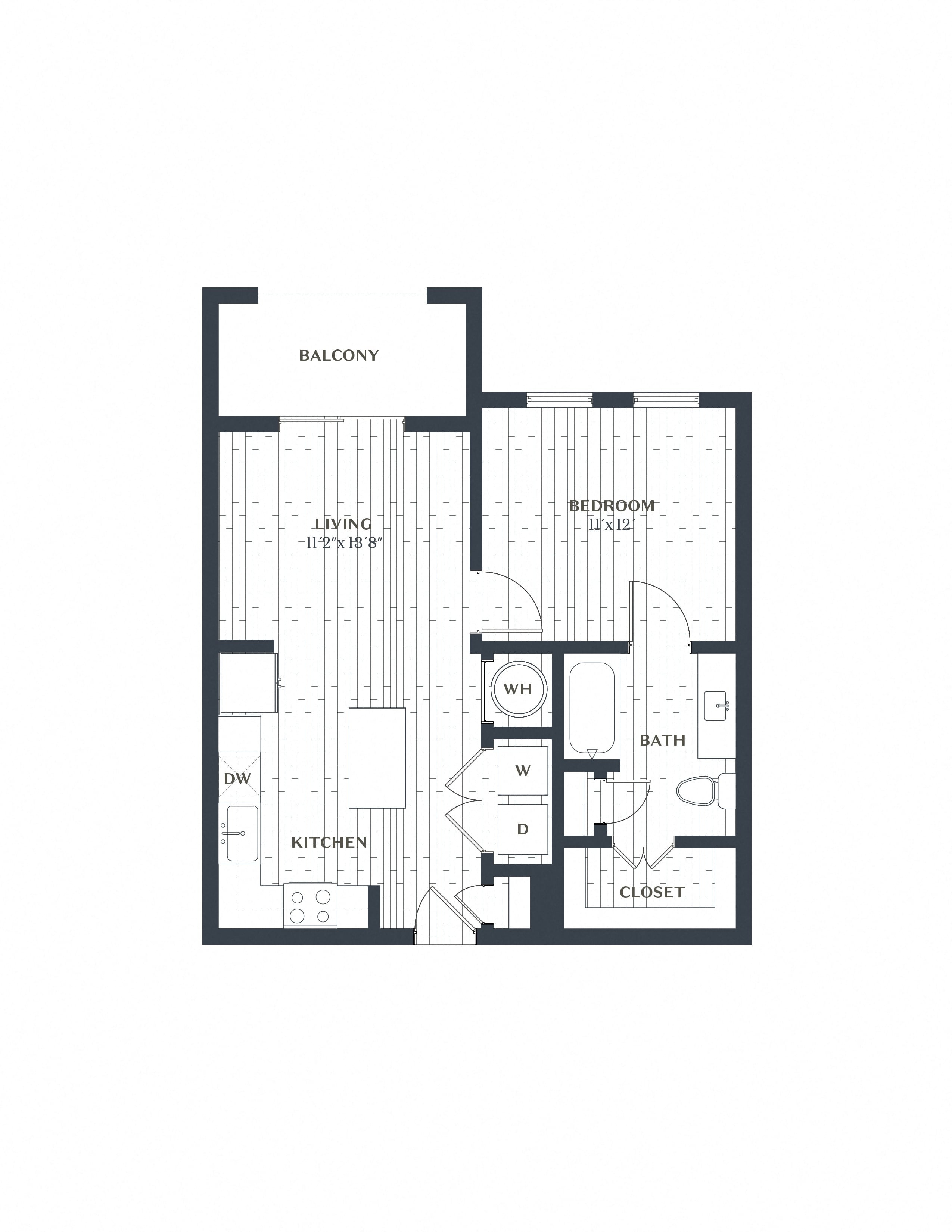 A1 floor plan