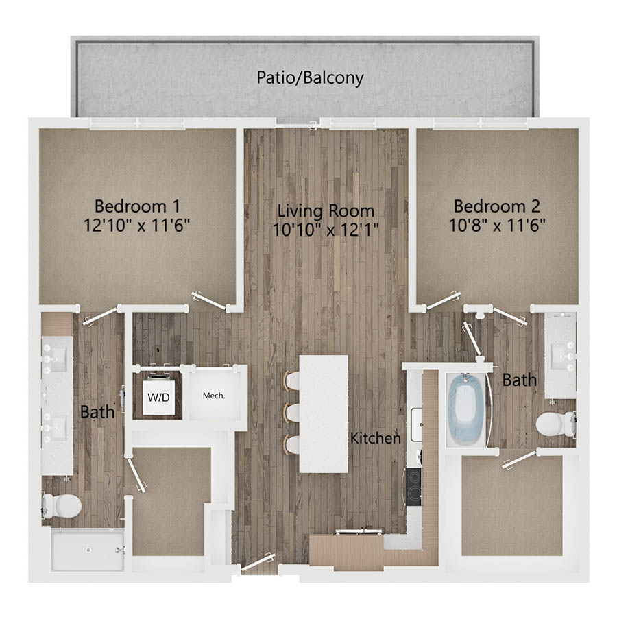 B2 floor plan