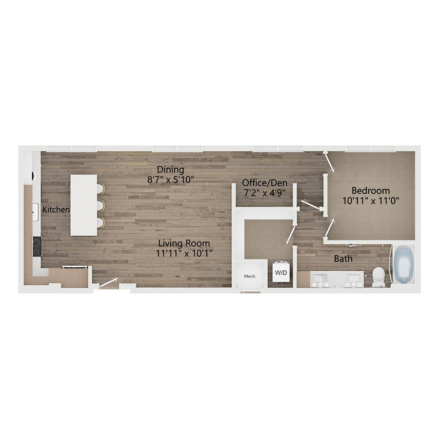 A10 floor plan