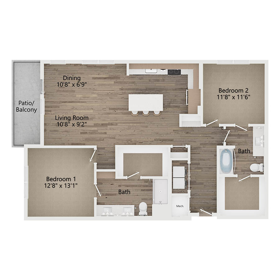 B8 floor plan