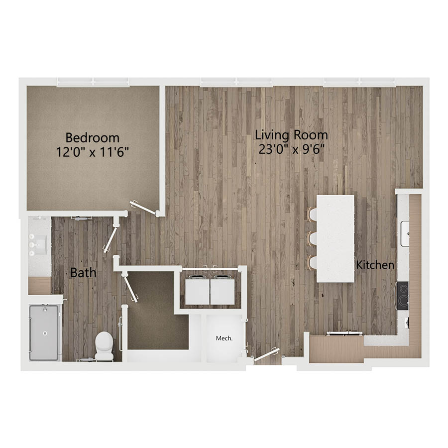 A9 - ANSI floor plan