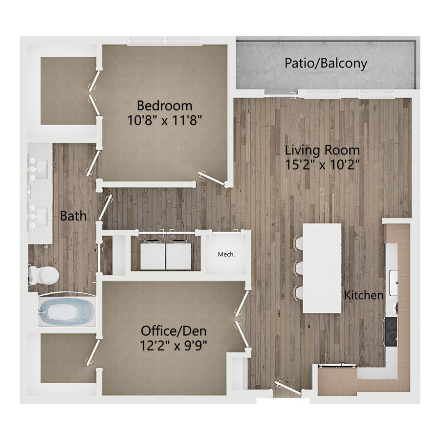 A13 floor plan