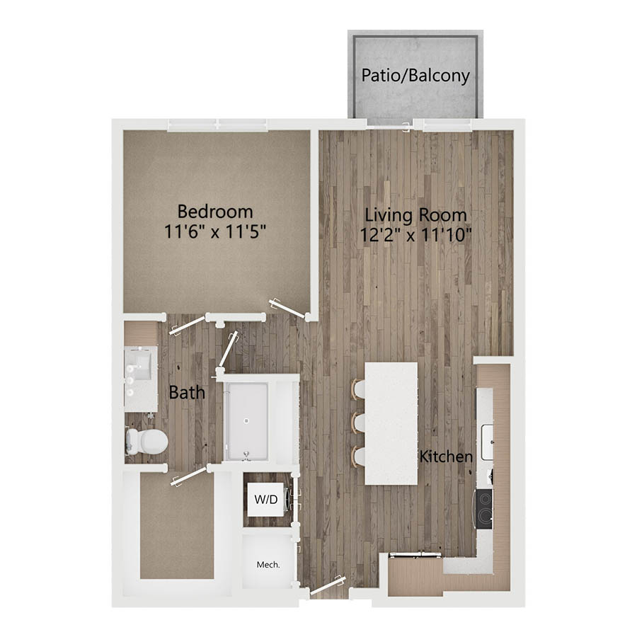 A4 floor plan