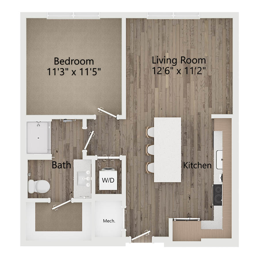 A3 floor plan