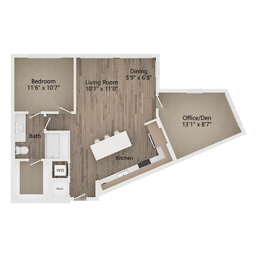 A14 floor plan