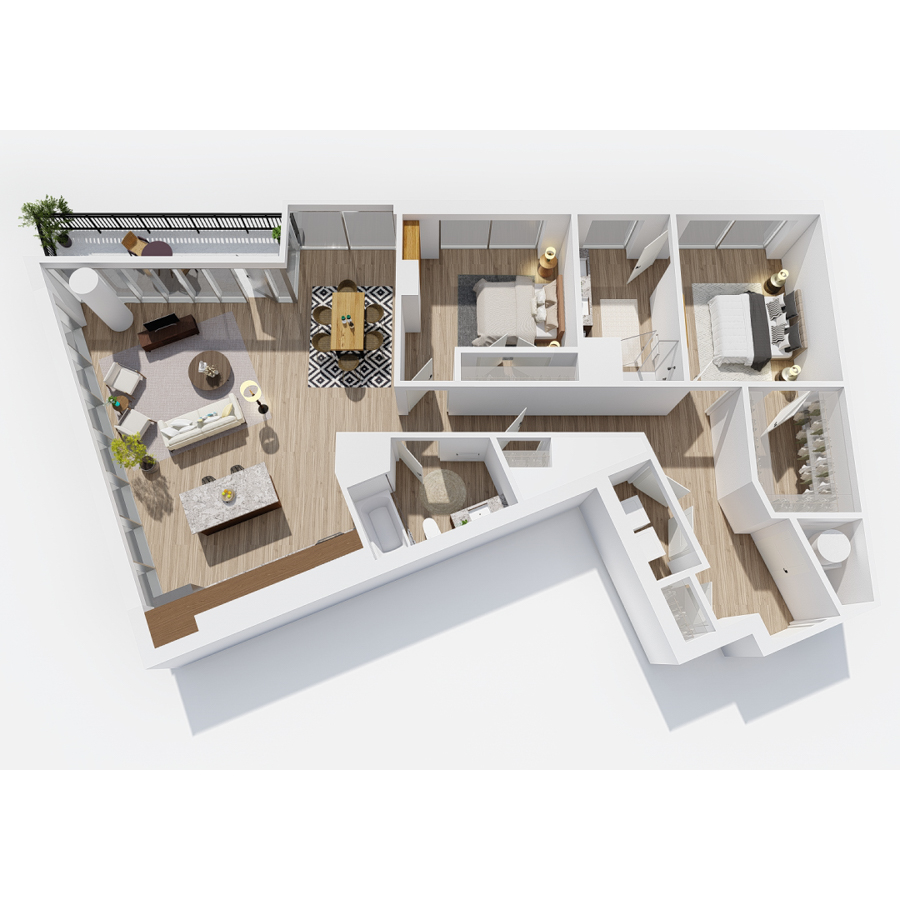 B6 floor plan