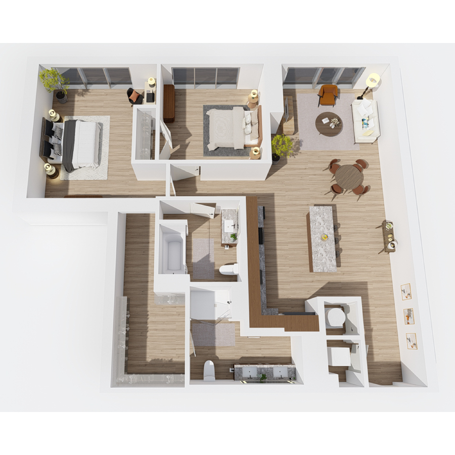B1PH floor plan