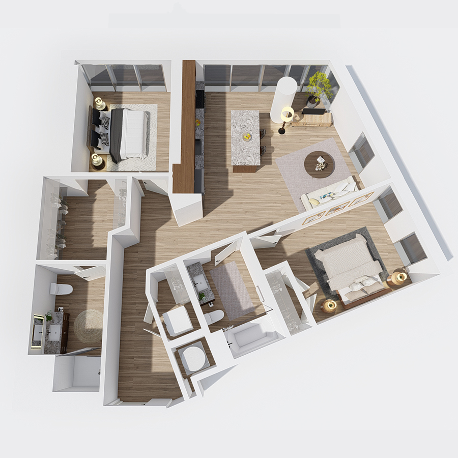 B2 floor plan