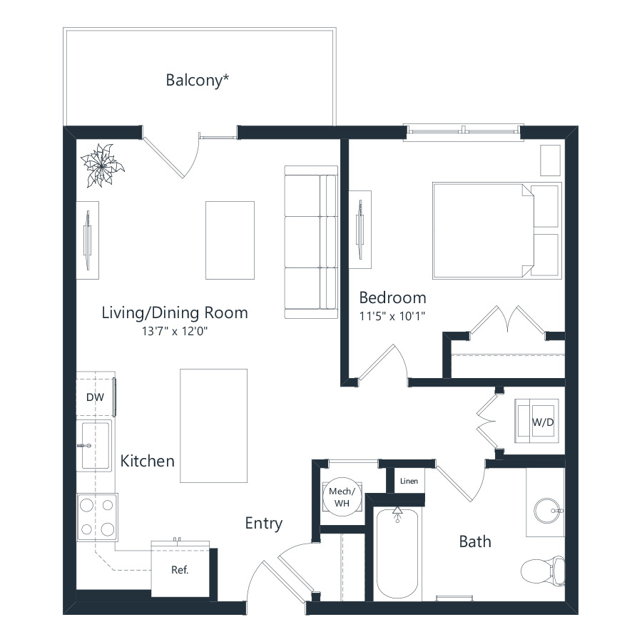 A3 floor plan