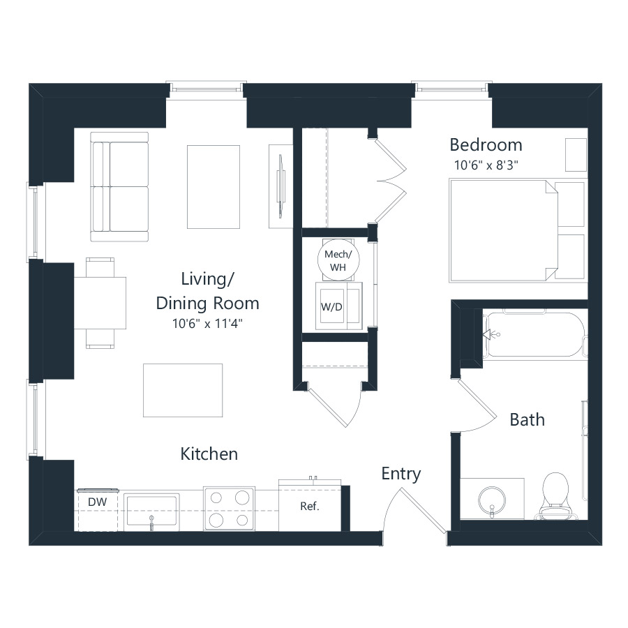 S3 floor plan