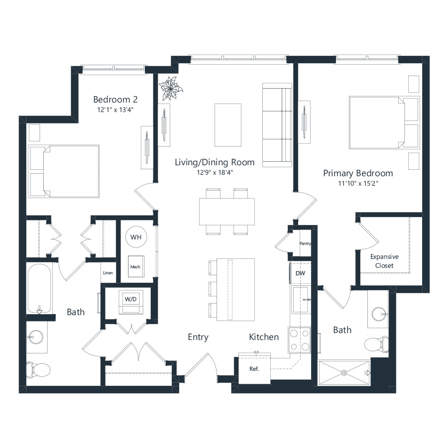 C13 floor plan