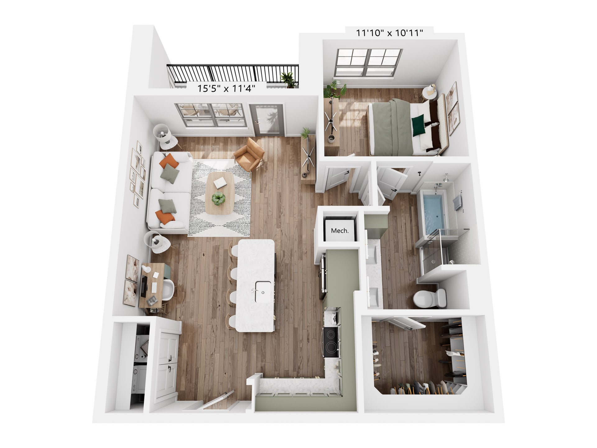 A3.1 floor plan