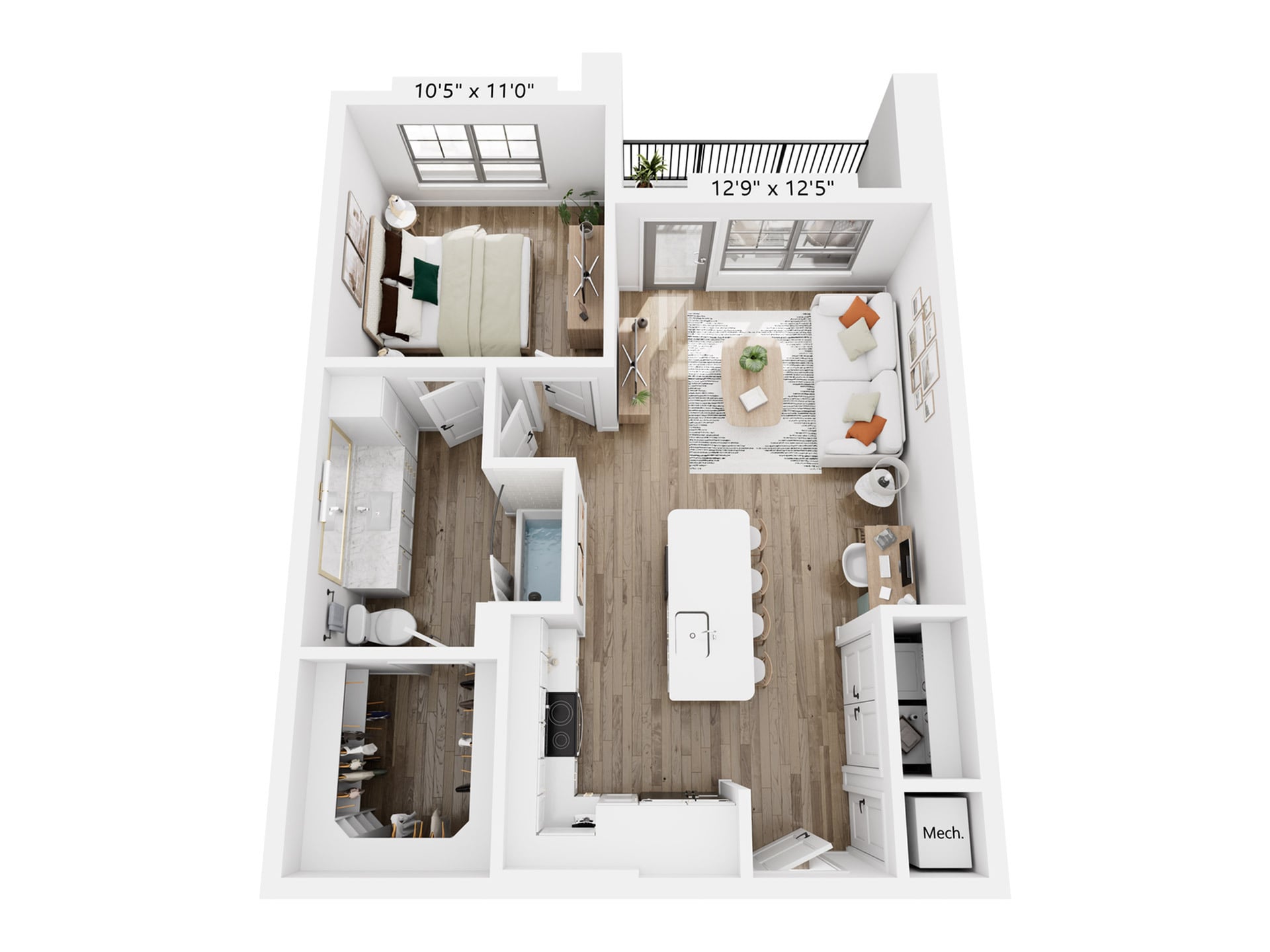 A2 floor plan
