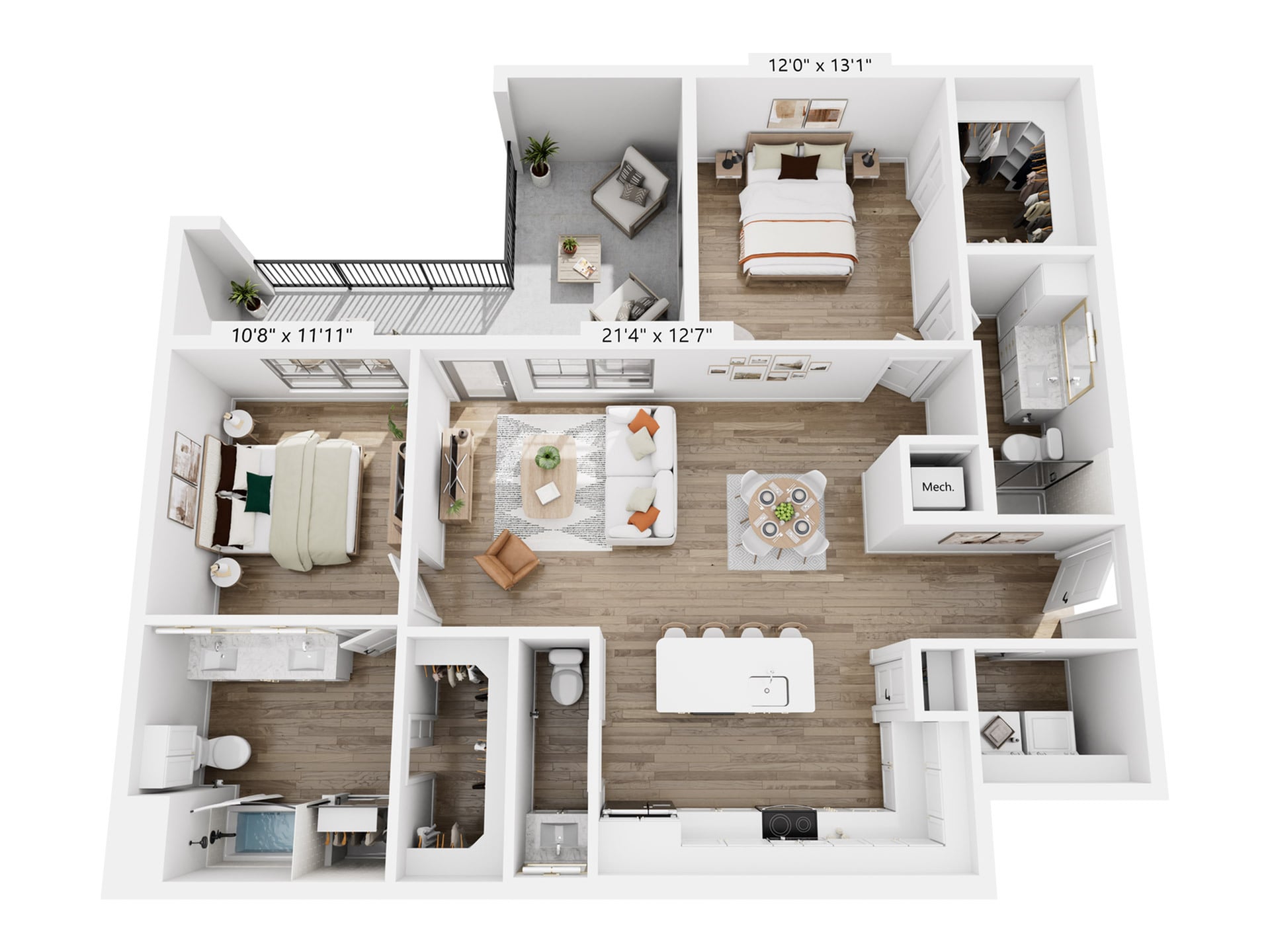 B7.1 floor plan