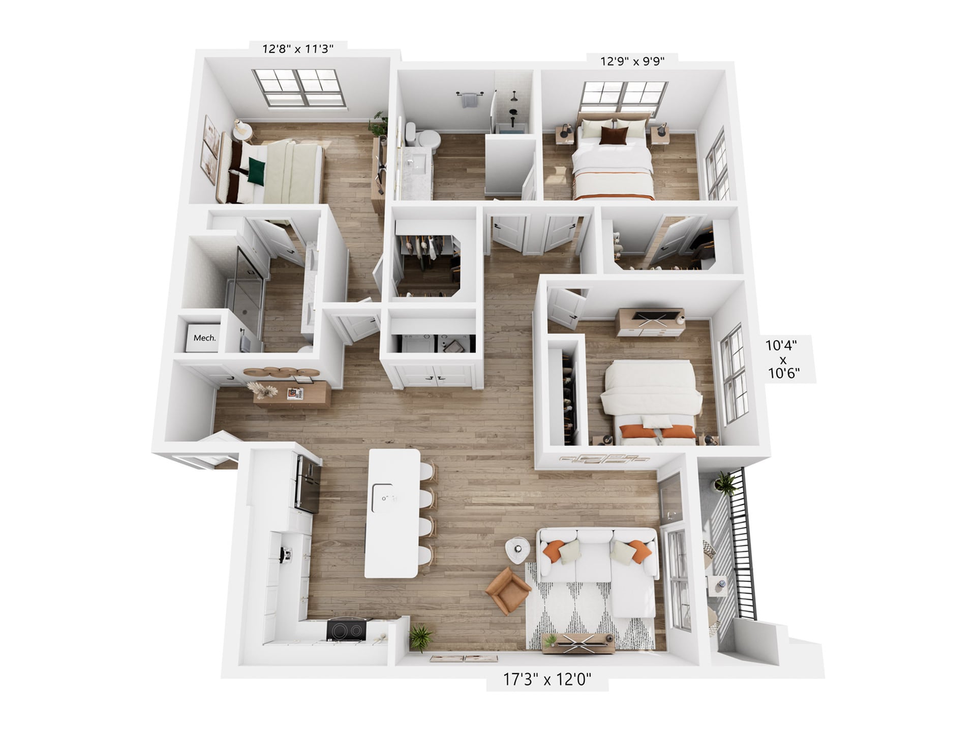 C1 floor plan