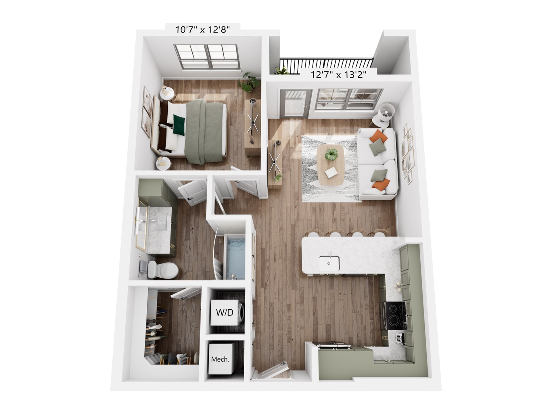 A1 floor plan