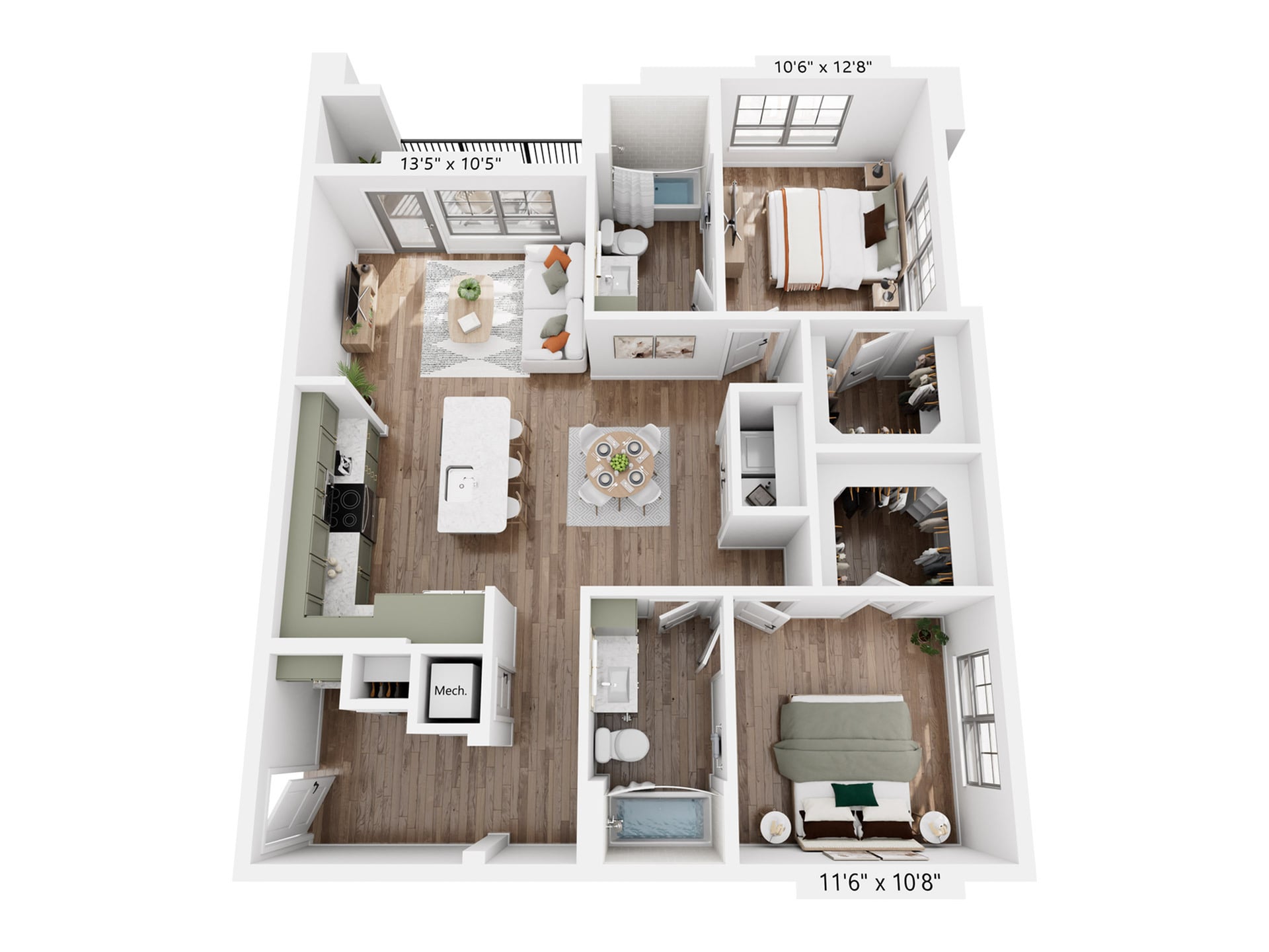 B4 floor plan