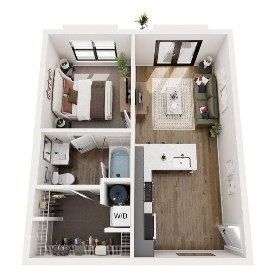 A1 floor plan