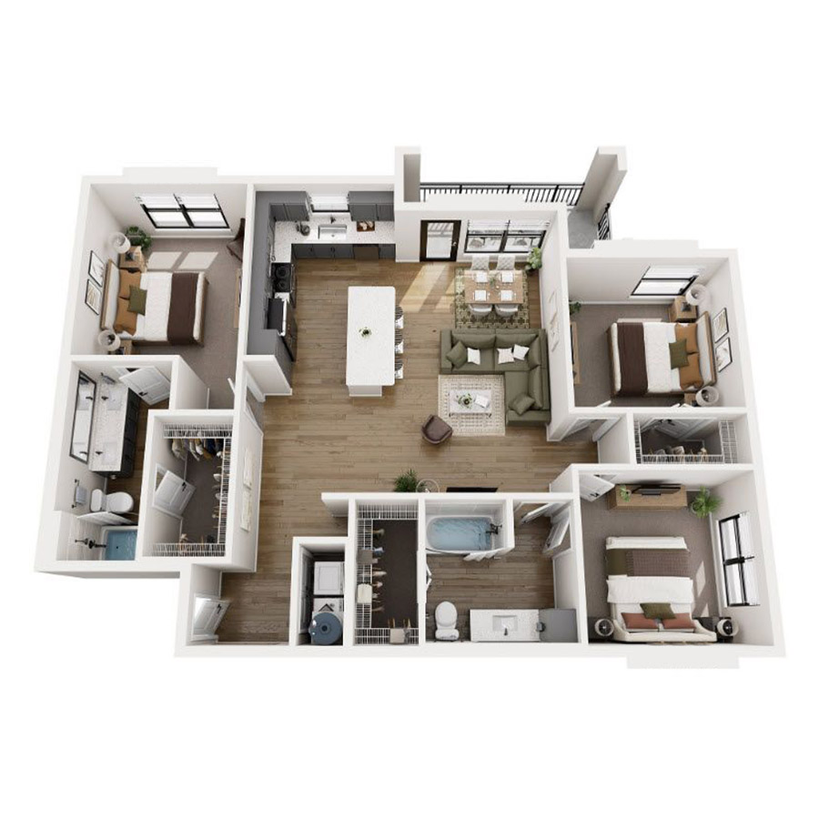 C1 floor plan