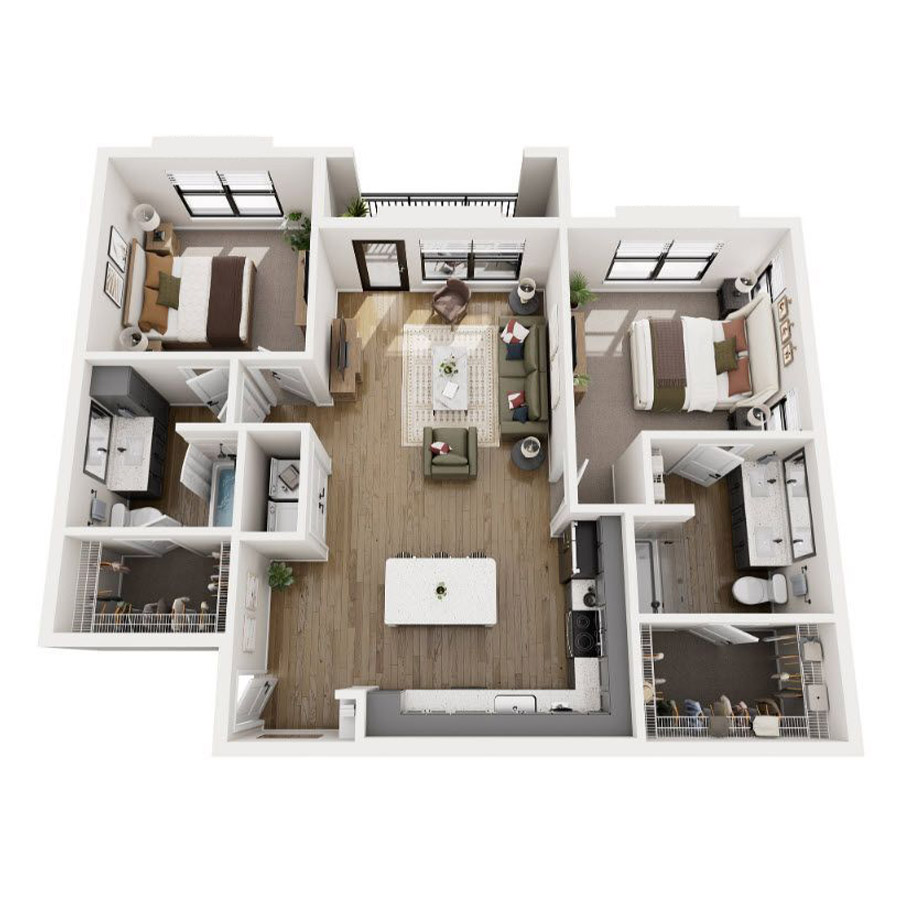 B2 floor plan