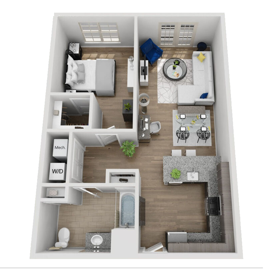 A4 floor plan