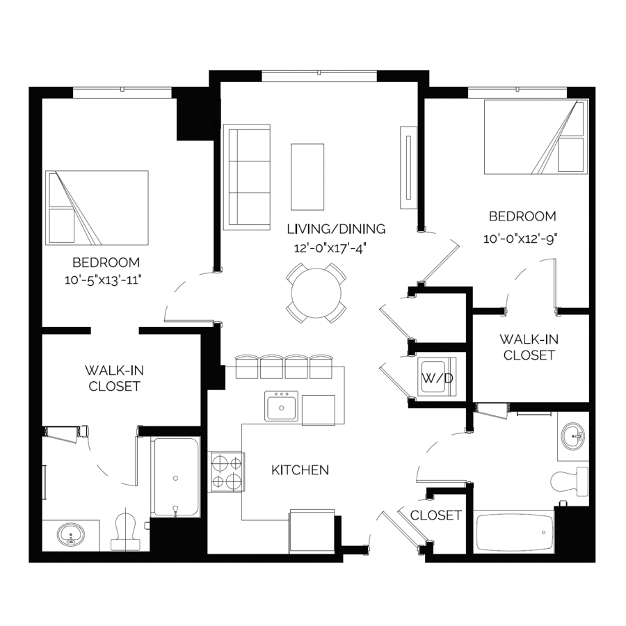 2-A floor plan