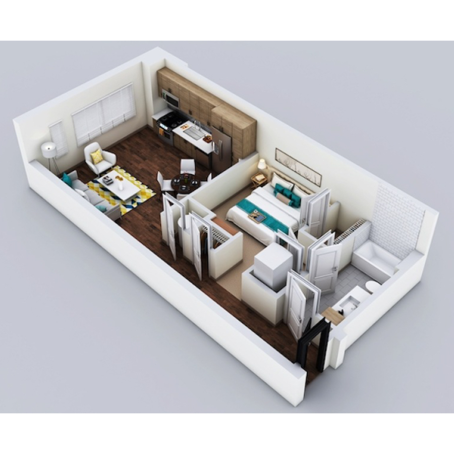 A1 floor plan