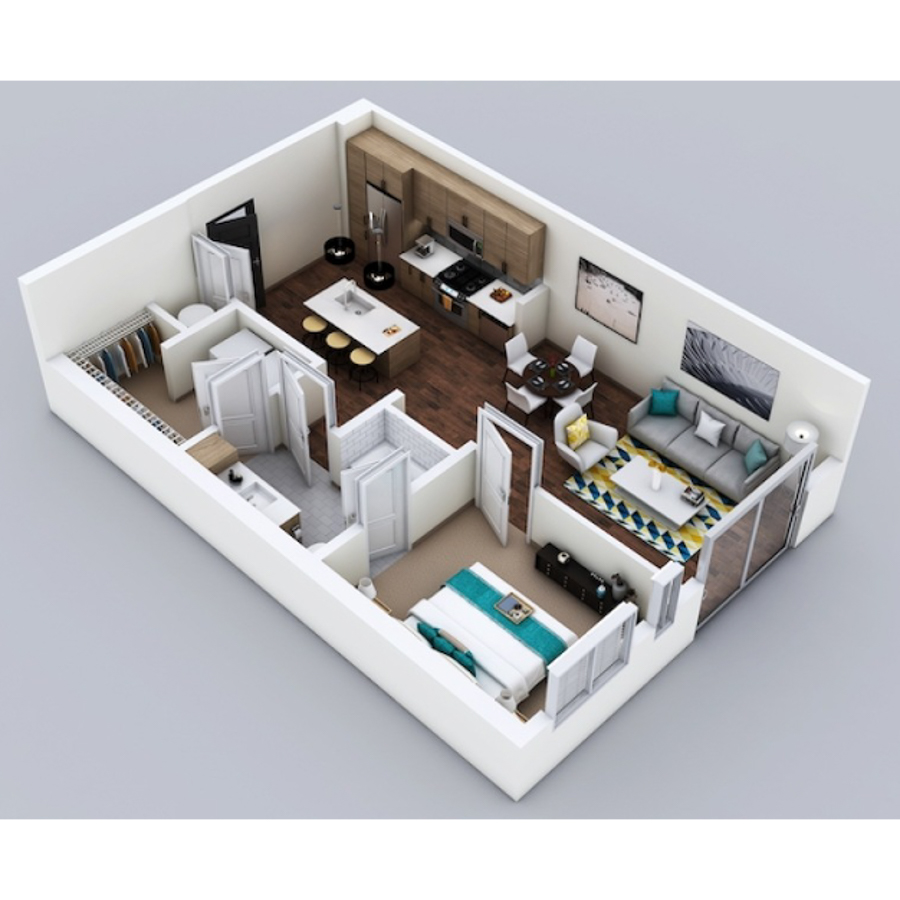 A2 floor plan
