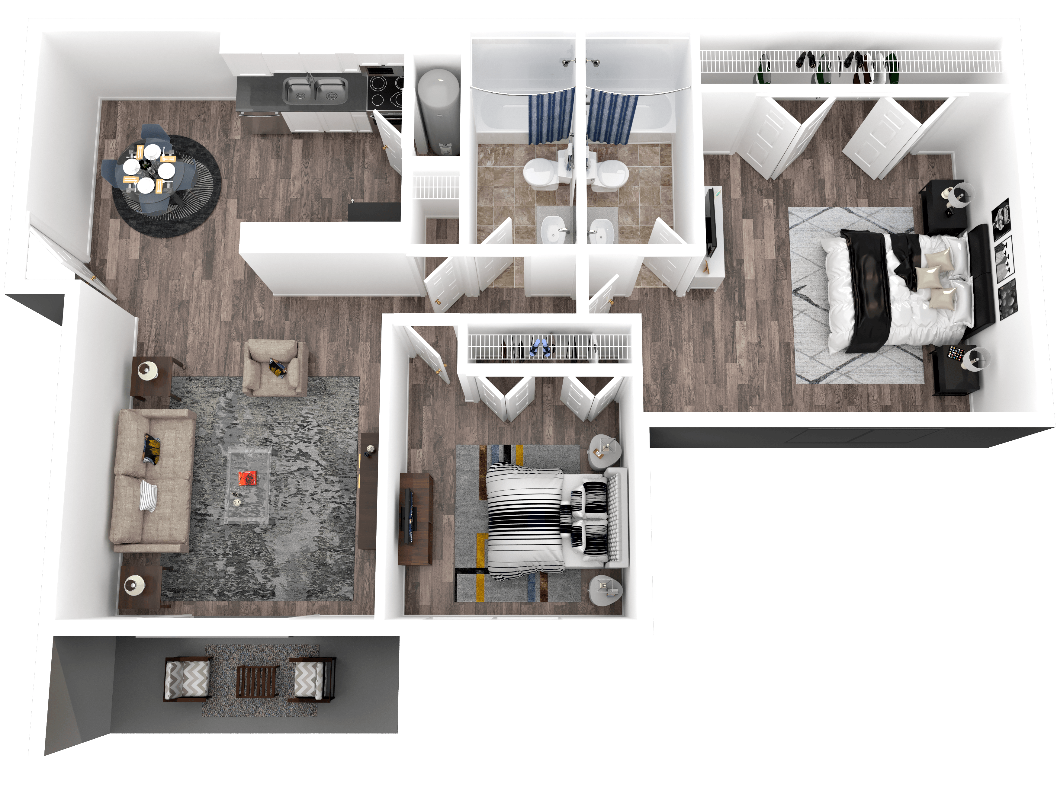 The Osprey - Renovated floor plan