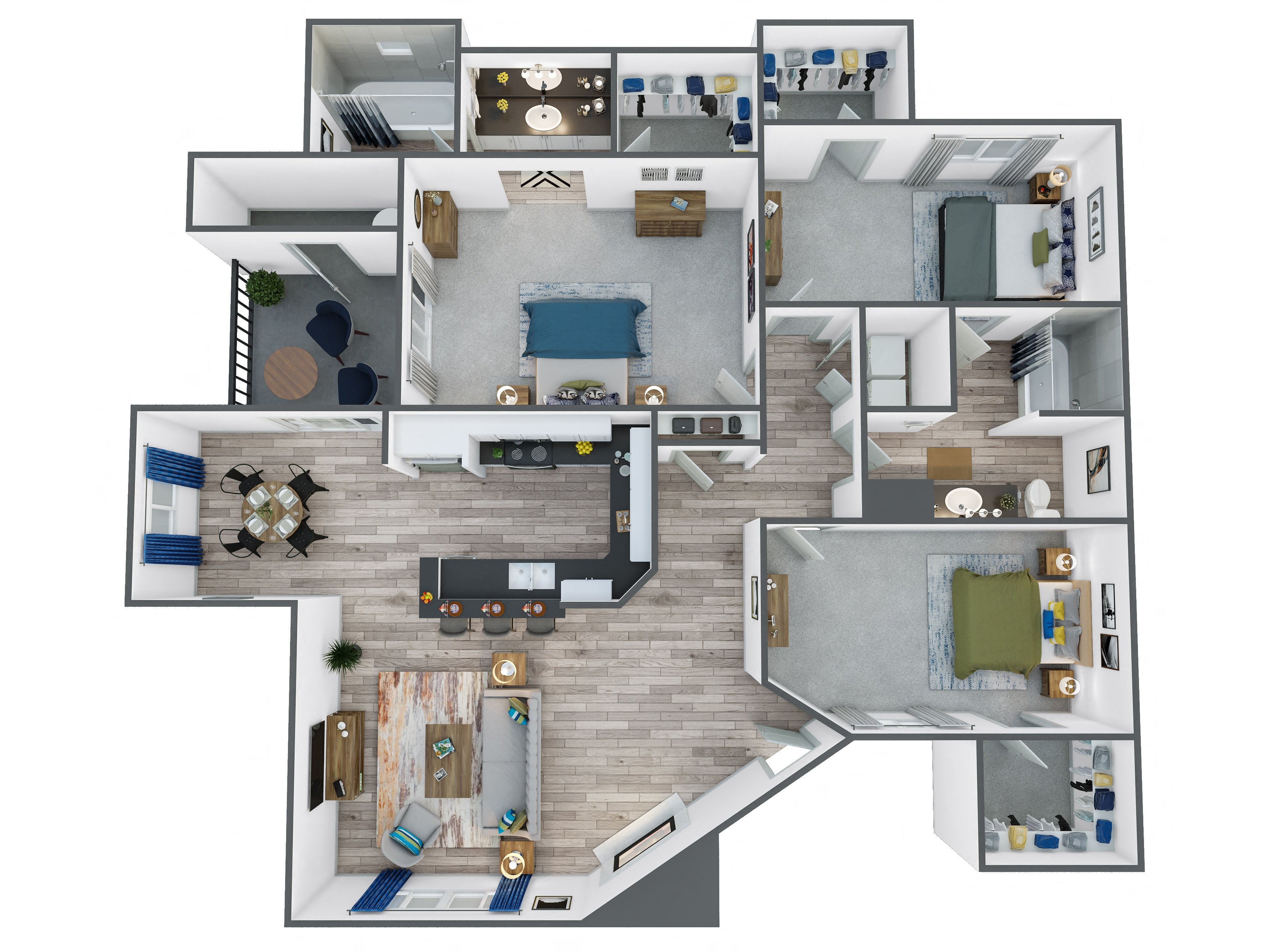 Marseilles floor plan