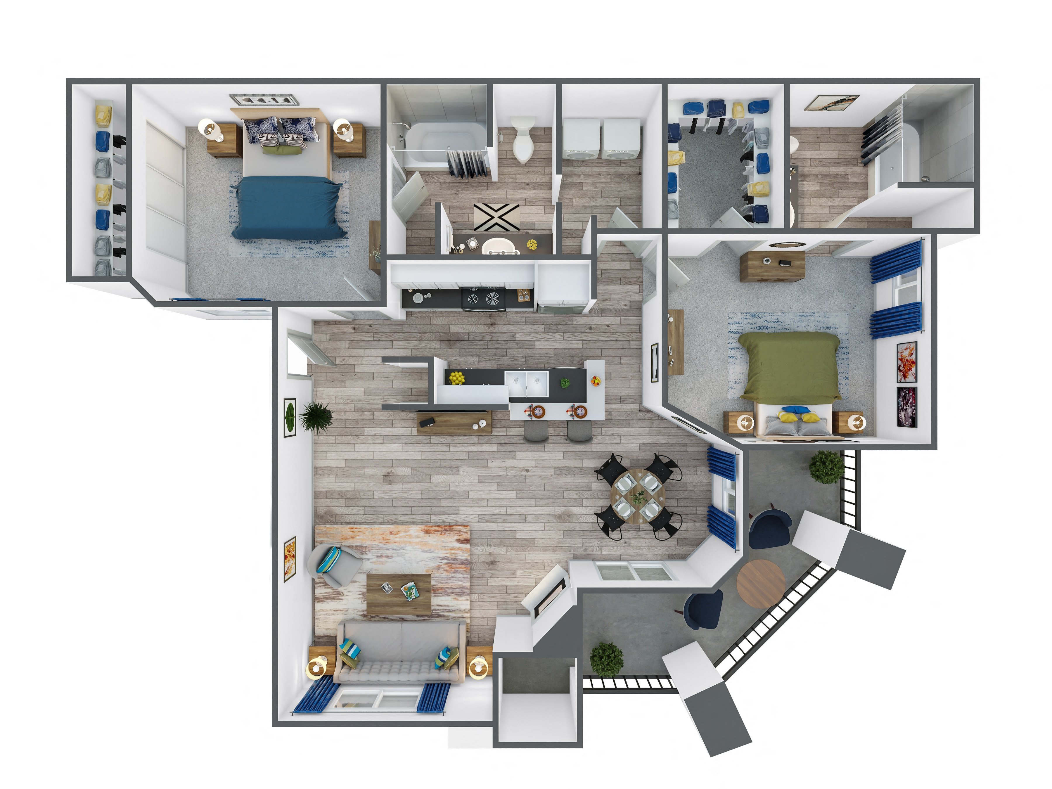 Tunisia floor plan