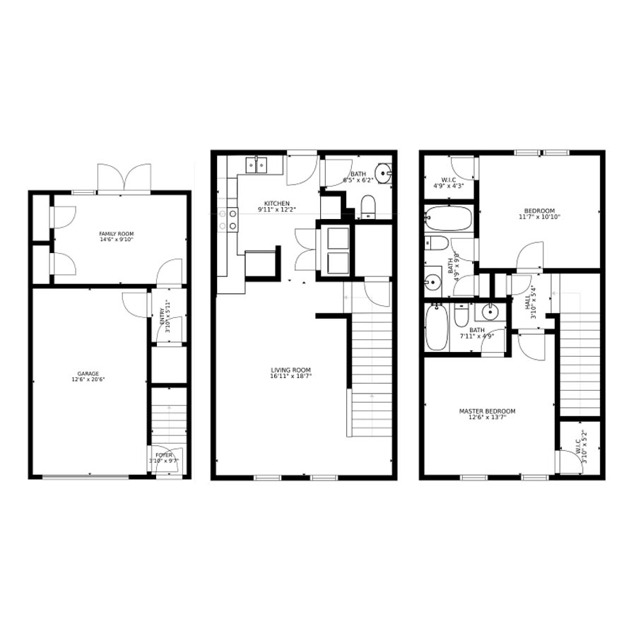 James River floor plan