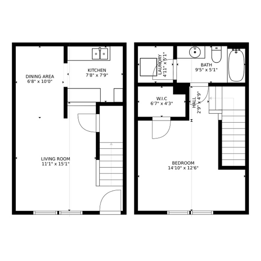 Salt Pond floor plan