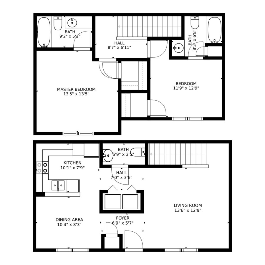 Tide Mill floor plan