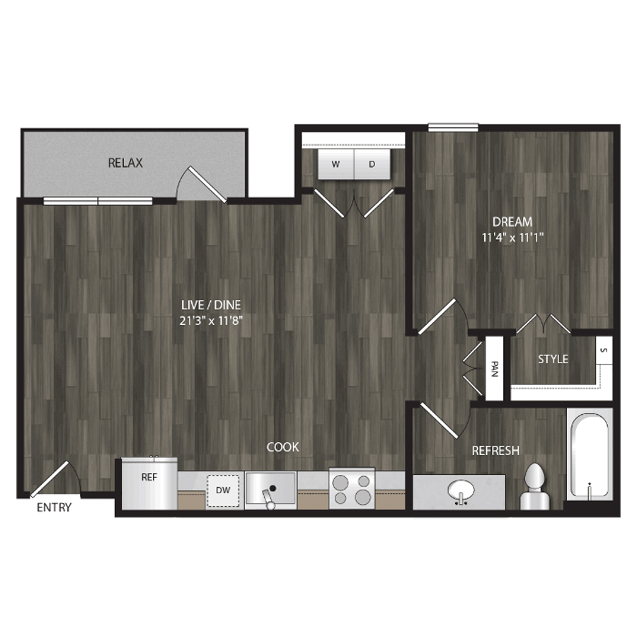 1A floor plan