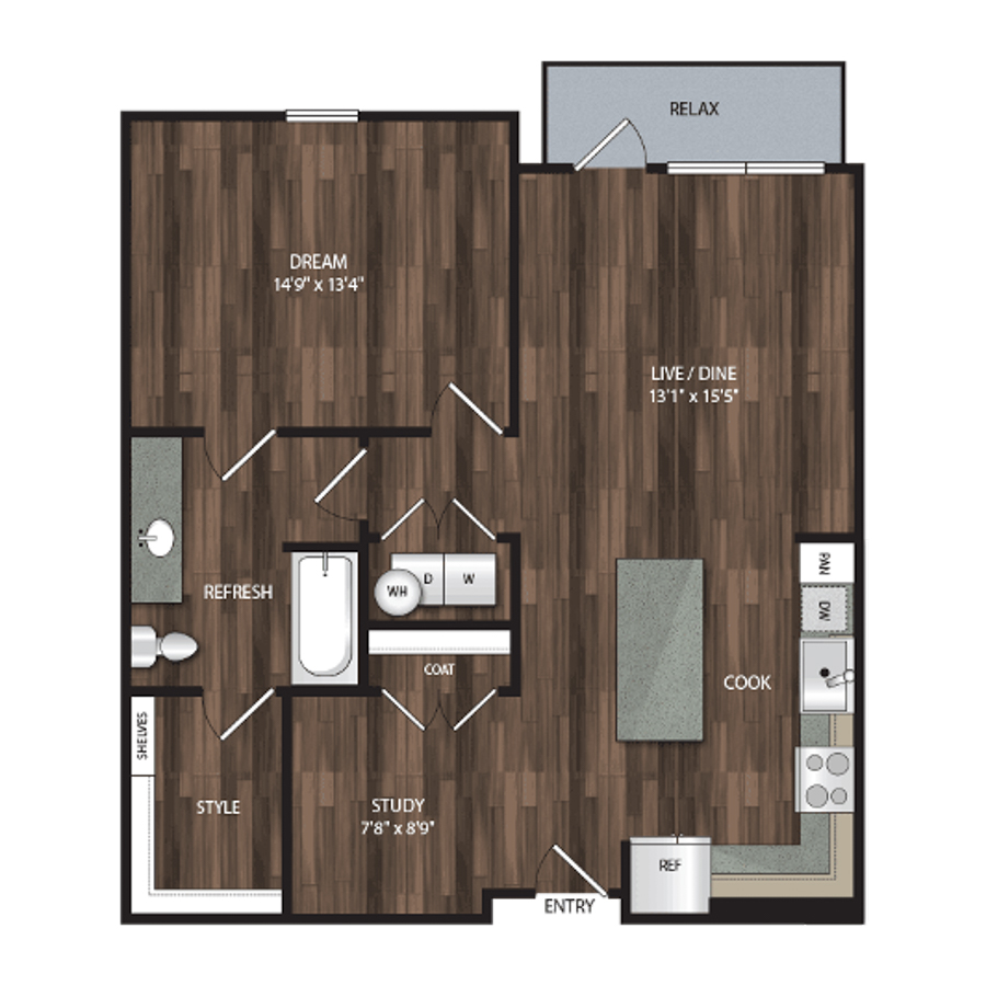 1F floor plan