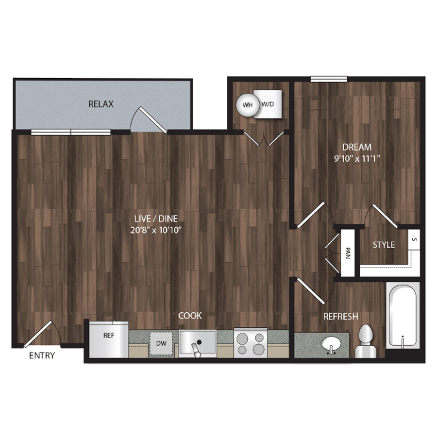 E2 floor plan