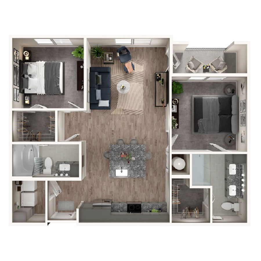 B2 floor plan