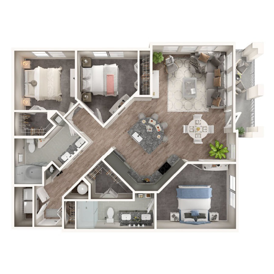 C1 floor plan