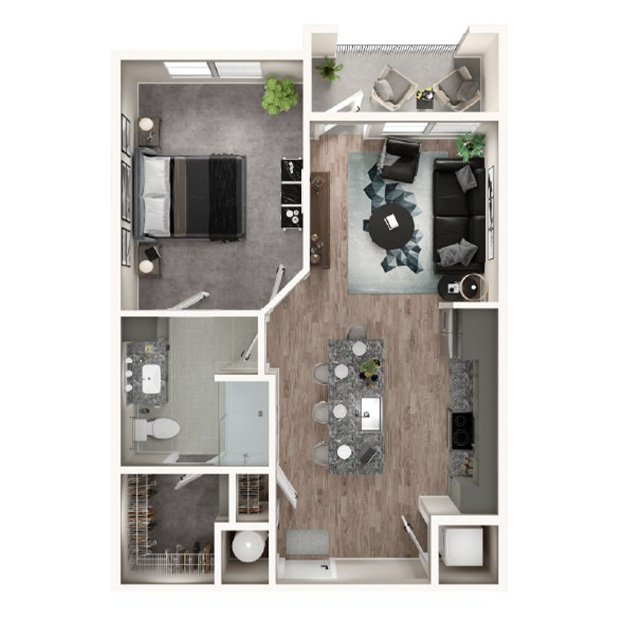 A1 floor plan