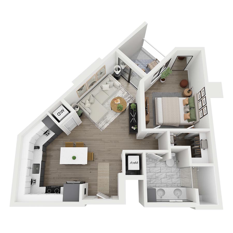A2-H floor plan