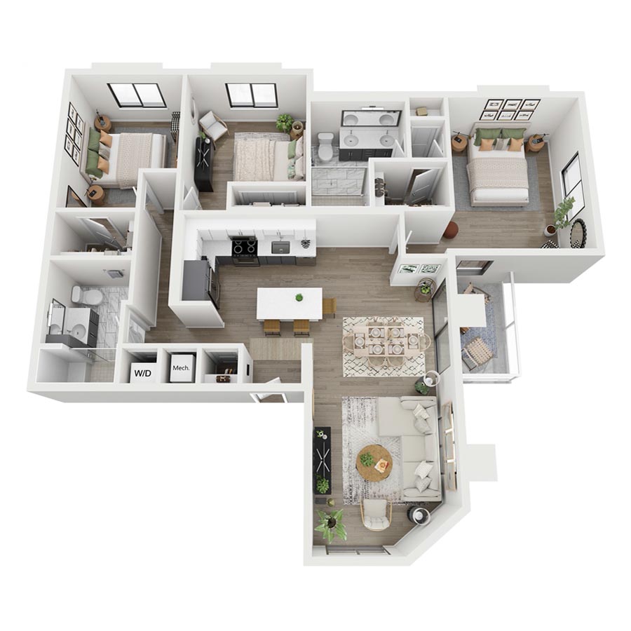 D1 floor plan