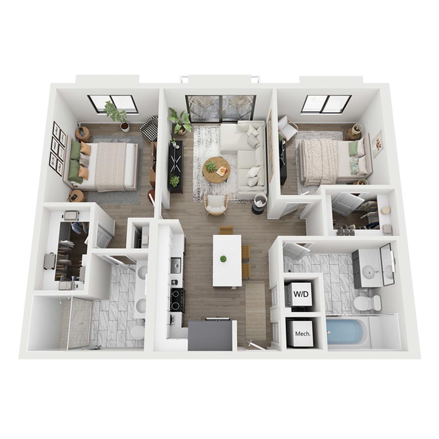 C1 floor plan