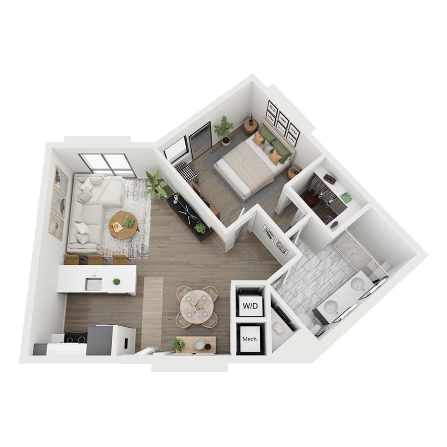 A4 floor plan